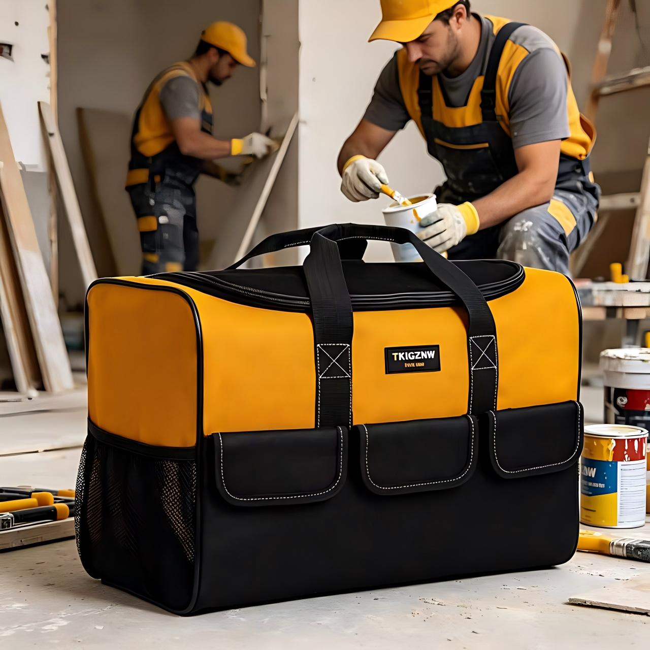 Gardening Tools Organiser - TKIGZNWT009-2-14 Portable Tool Bag Storage Organizer