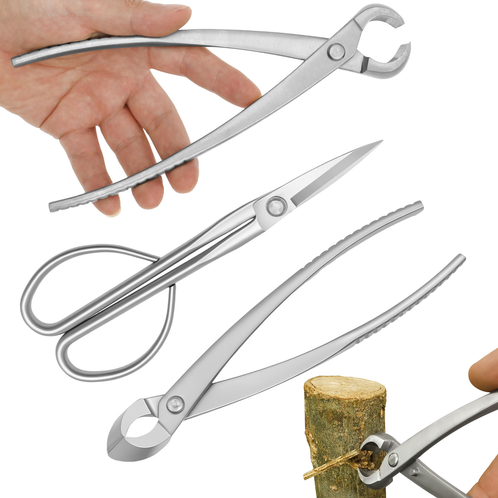 Bonsai Tool Set - 3 Pcs Bonsai Tool Set with