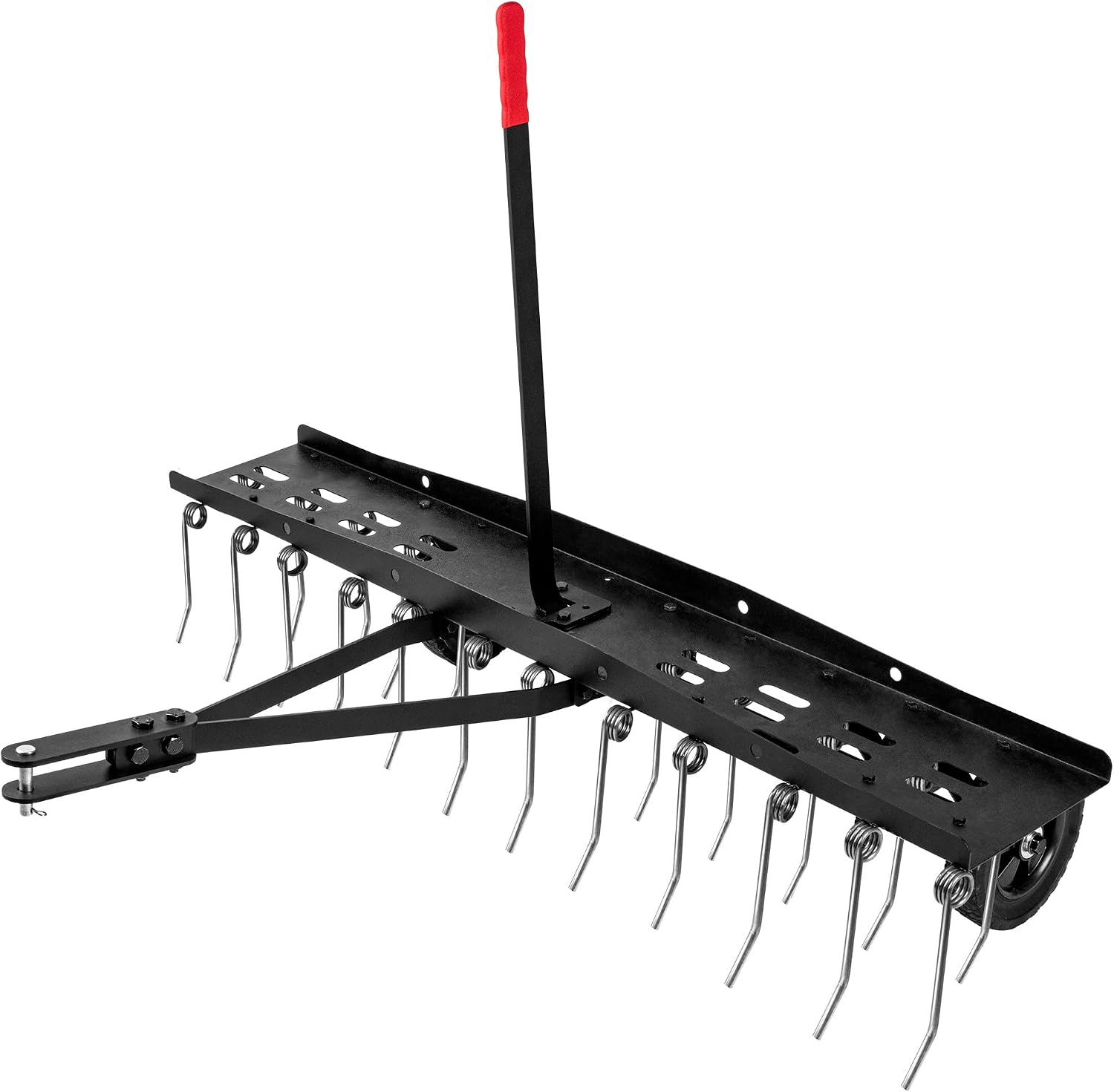 Gardening Tools And Equipment - Tow Behind Lawn Dethatcher Rake Attachment,