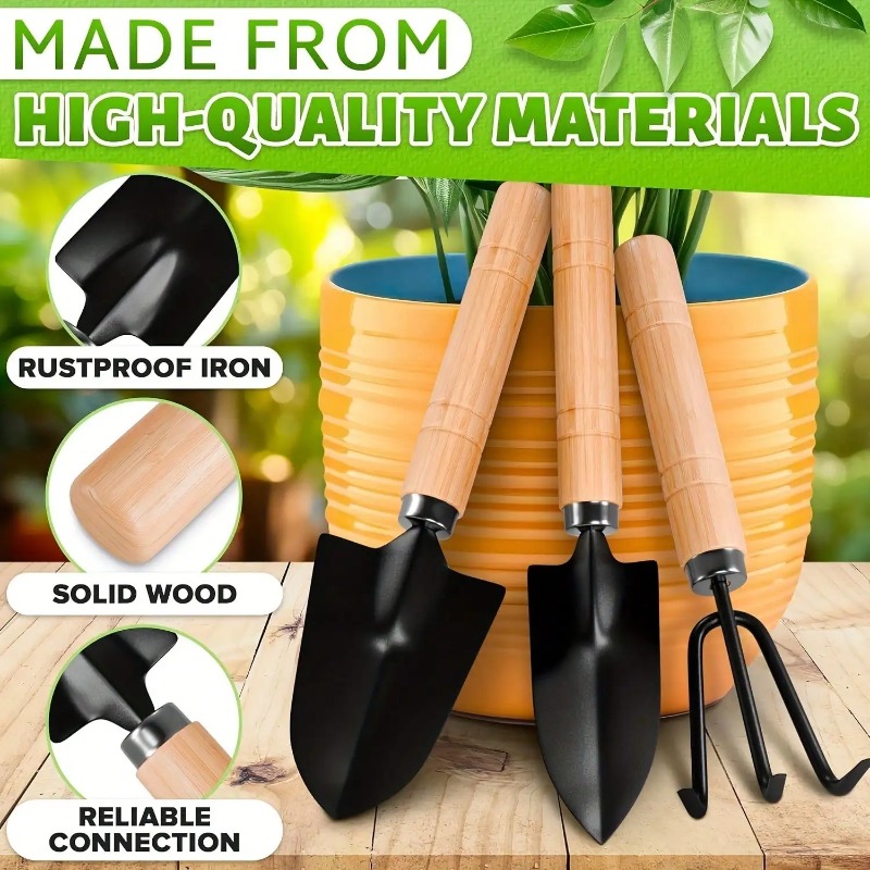 Gardening Tools Usa - 3PC/1Set Mini Gardening Tools Set Portable