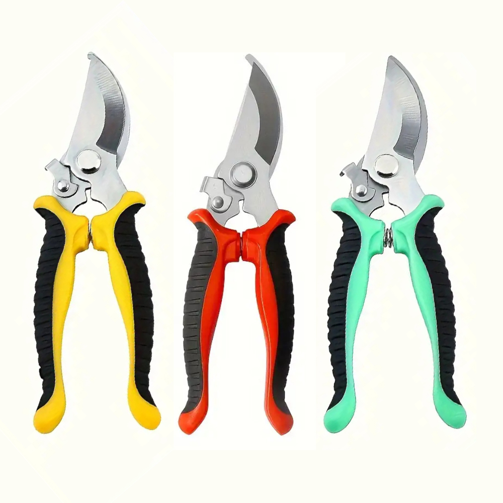 Gardening Tools Cutter - Bypass Pruner Stainless Steel Hydroponic Blade