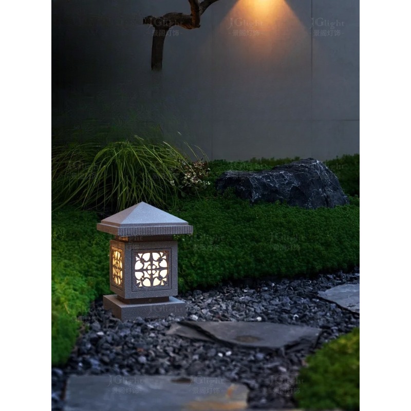 Outdoor Chinese stone lantern  - Gardening Hand Tools B&Q ulasan dan harga