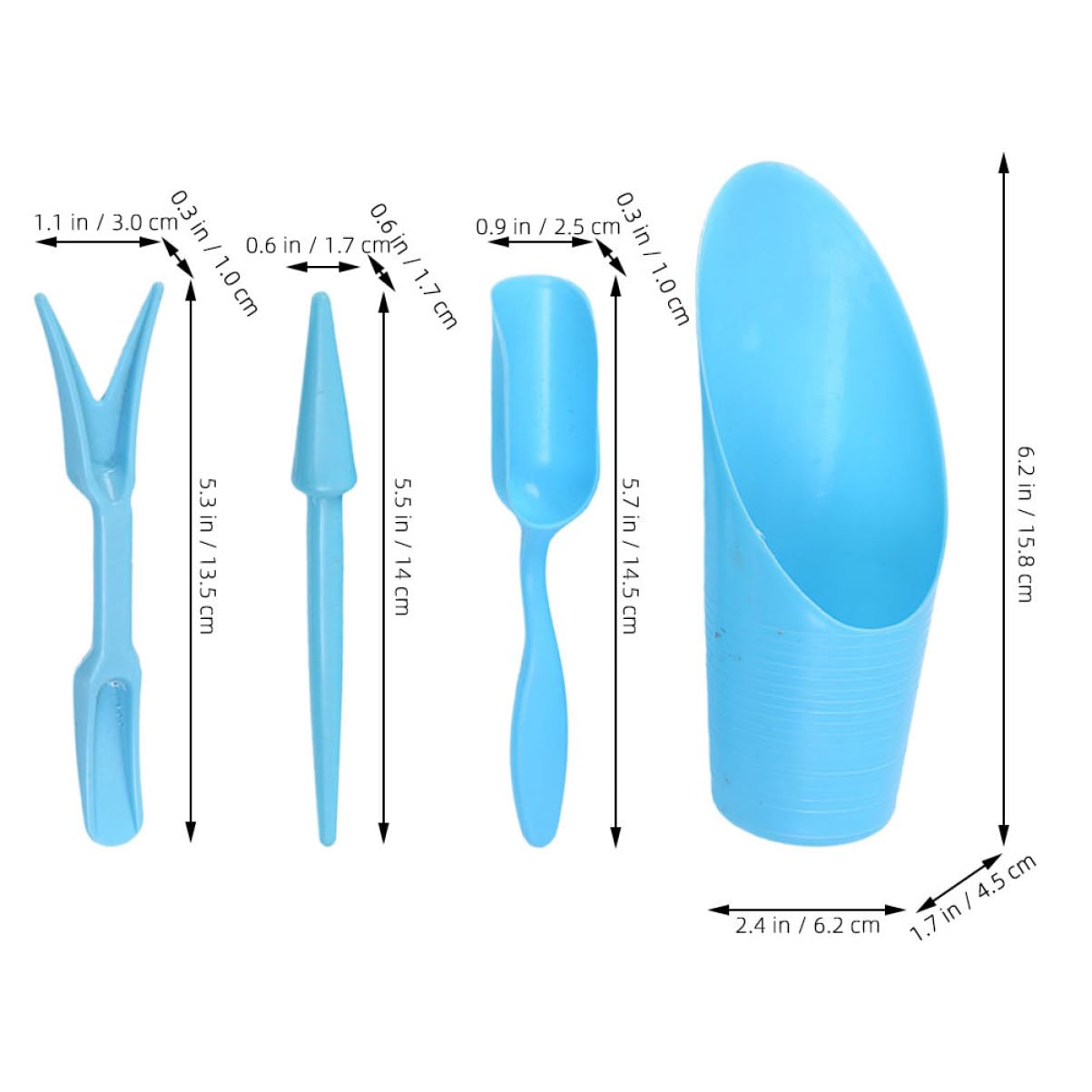 4pcs/set, Plastic Durable Buck - Gardening Tools Usa ulasan dan harga