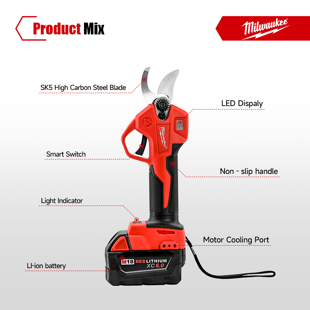 Milwaukee Brushless Electric P - Gardening Tools Usa ulasan dan harga