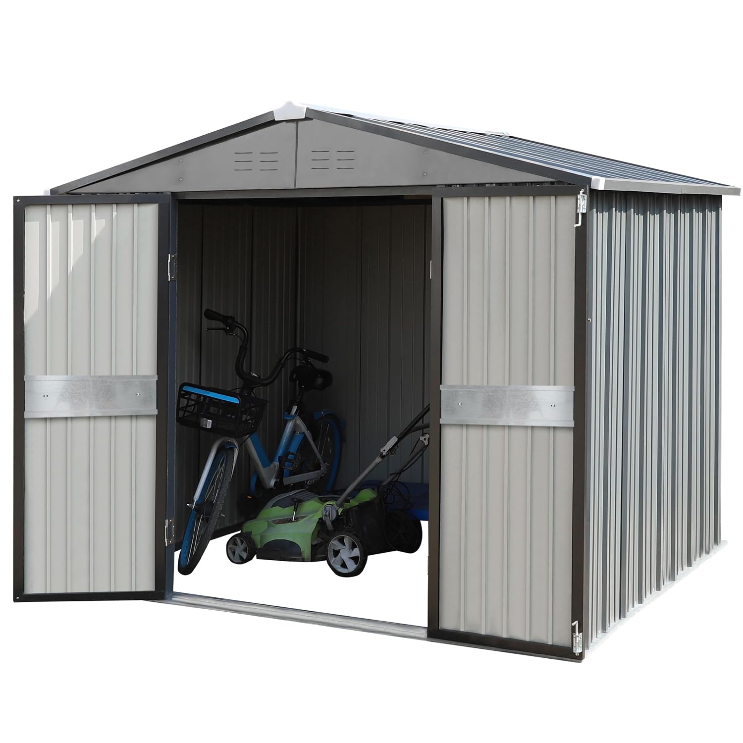 10' x 10' Outdoor Storage Shed - Gardening Tools Storage ulasan dan harga