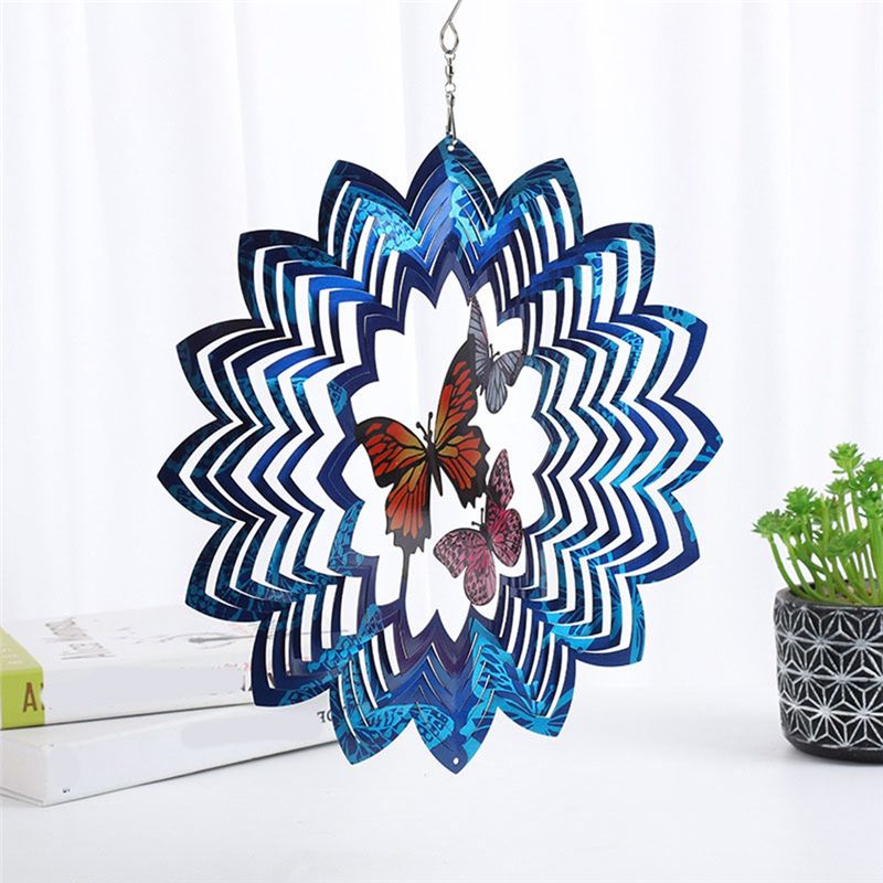 A20I Wind Spinners Hanging 3D  - Gardening Hand Tools B&Q ulasan dan harga