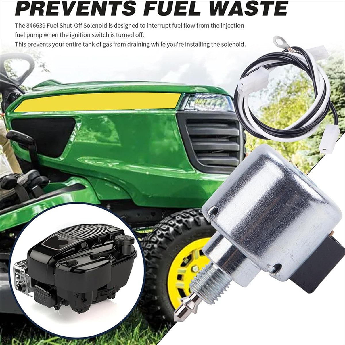 A24I 846639 Shut-Off Solenoid  - Gardening Hand Tools B&Q ulasan dan harga
