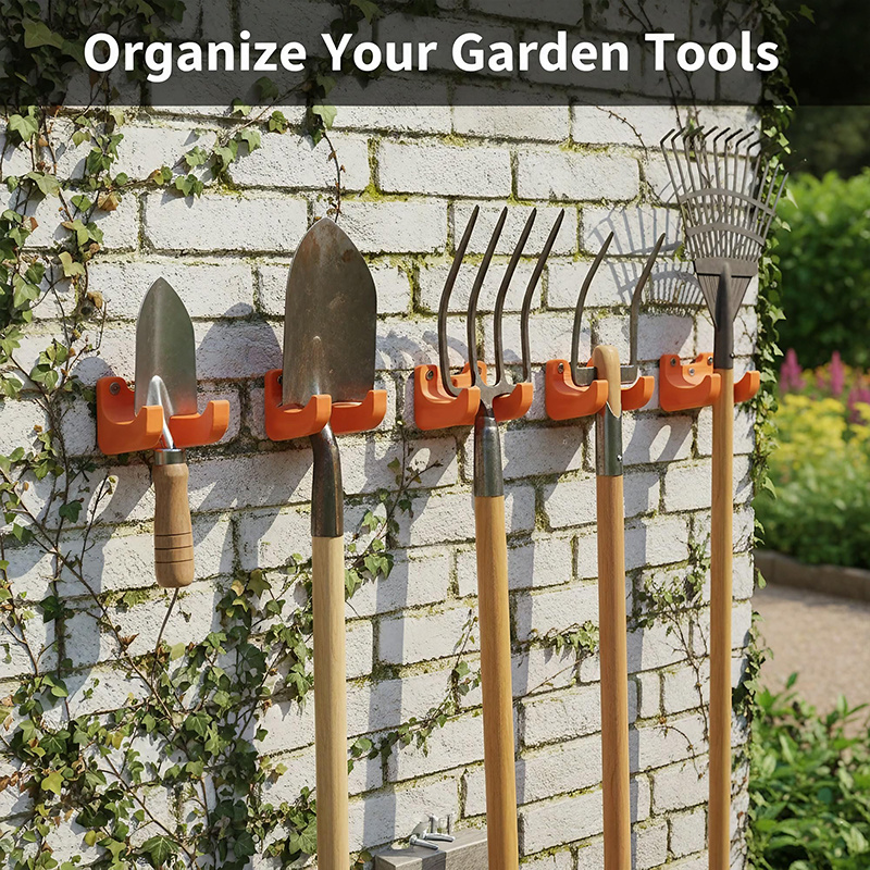 1‑4Pcs Wall‑Mount Garden Tool  - Gardening Tools Screwfix ulasan dan harga