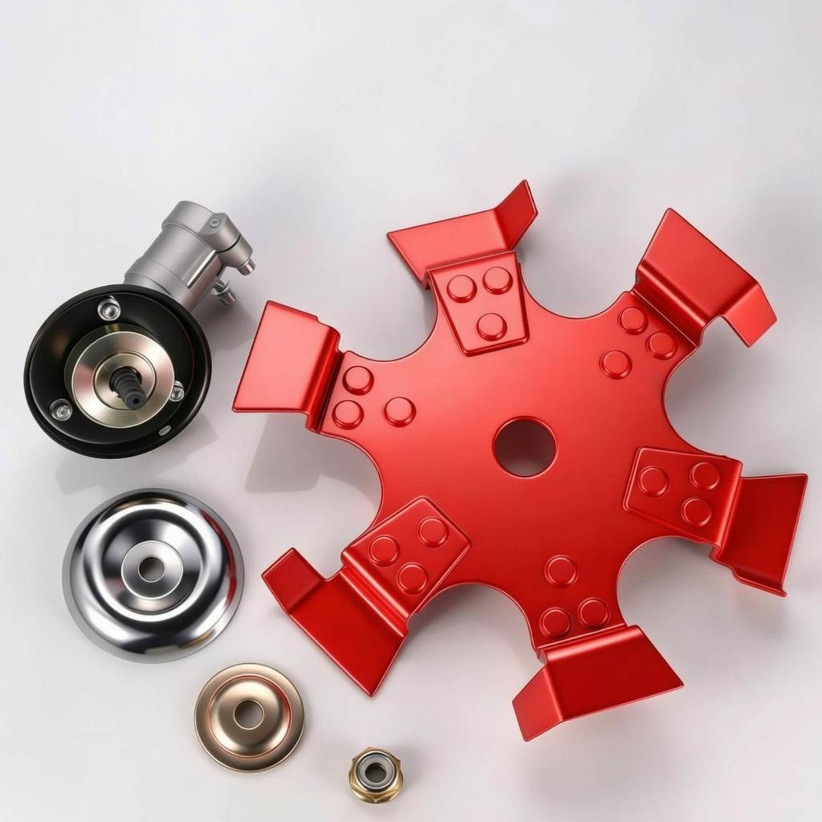 Trimmer Wheel Attachment Cutti - Gardening Tools Cutter ulasan dan harga
