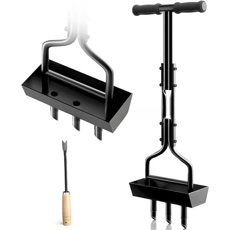 Manual Lawn Aerator Manual Cor - Gardening Tools Storage ulasan dan harga