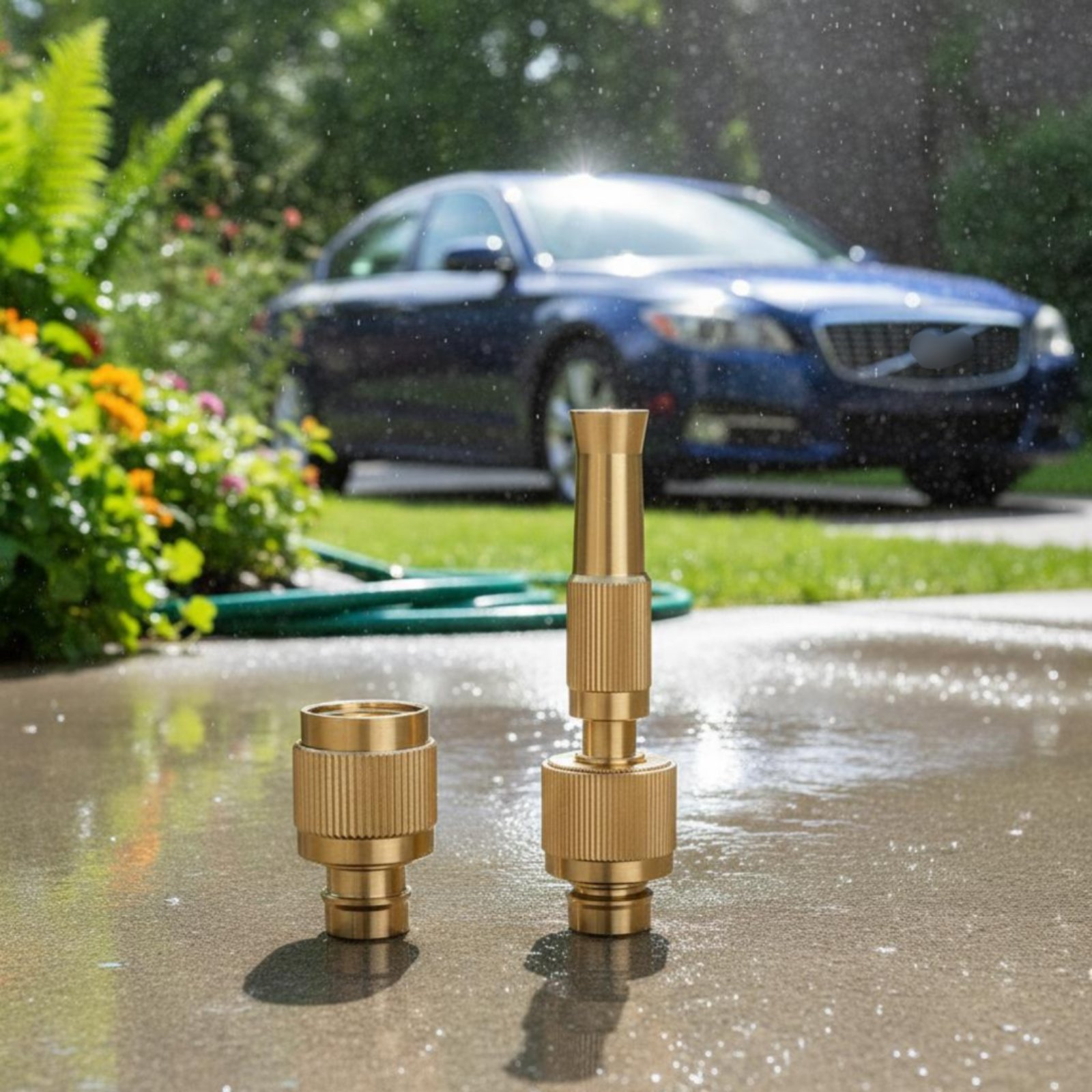 Brass Water Universal Connecto - Gardening Tools And Equipment ulasan dan harga