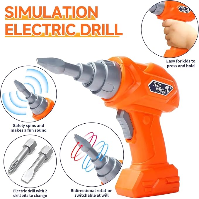 41Pieces Set with Electric Dri - Gardening Tools Girly ulasan dan harga