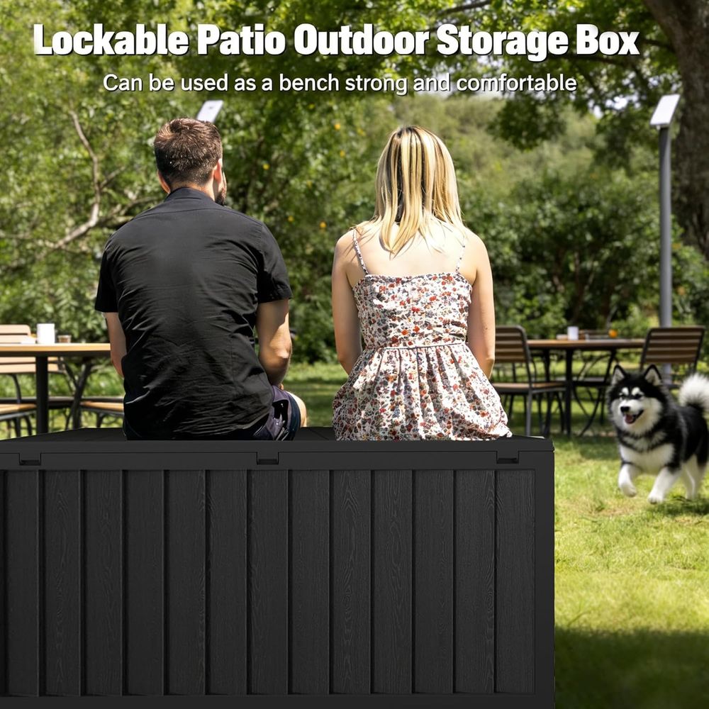 75 Gallon Outdoor Storage Box  - Gardening Tools Storage ulasan dan harga