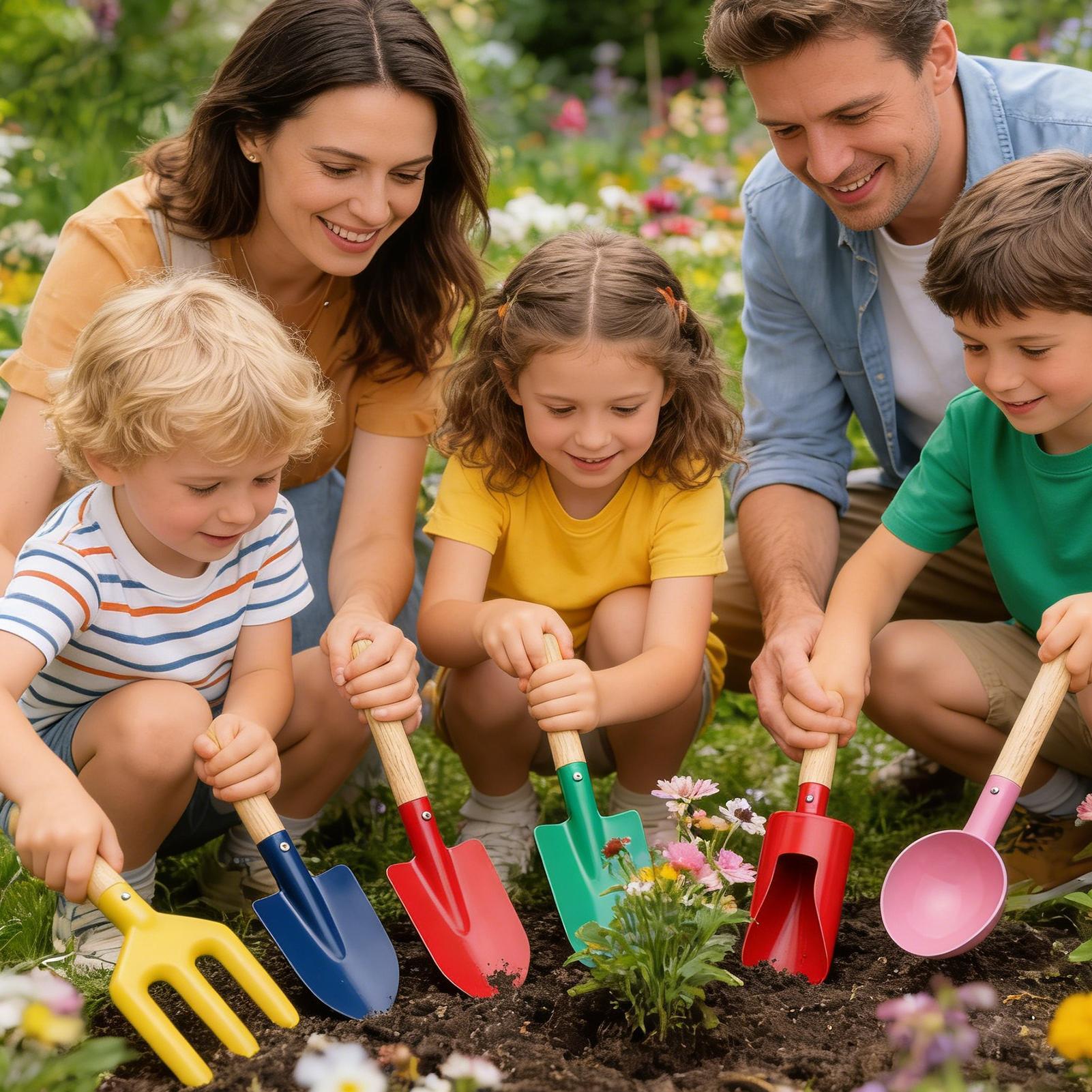 Kids Gardening Tools Set 6pcs  - Gardening Tools Girly ulasan dan harga
