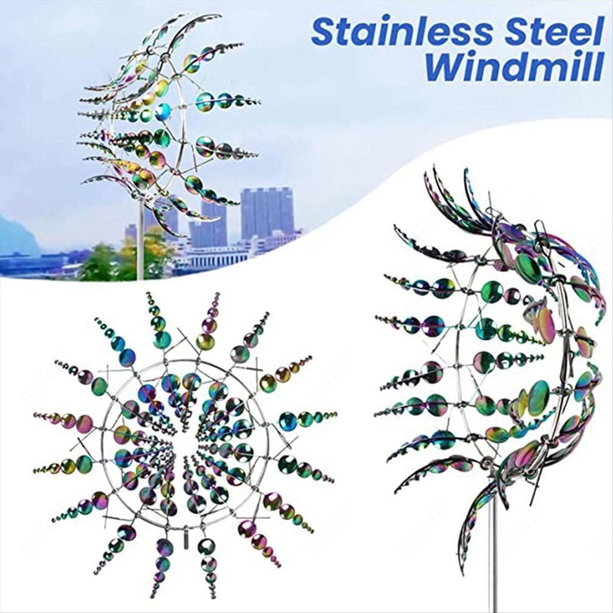 KSOL Magical Metal Wind Spinne - Gardening Hand Tools B&Q ulasan dan harga