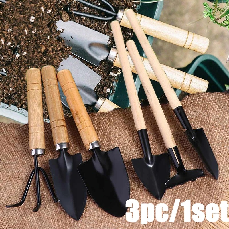 3PC/1Set Mini Gardening Tools  - Gardening Tools Usa ulasan dan harga