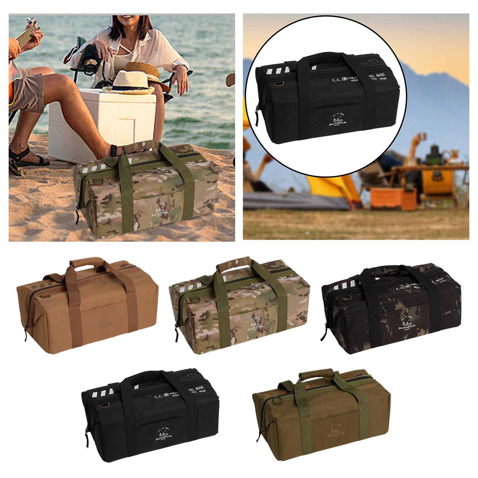 Camping Storage Bag with Zippe - Gardening Tools Organiser ulasan dan harga