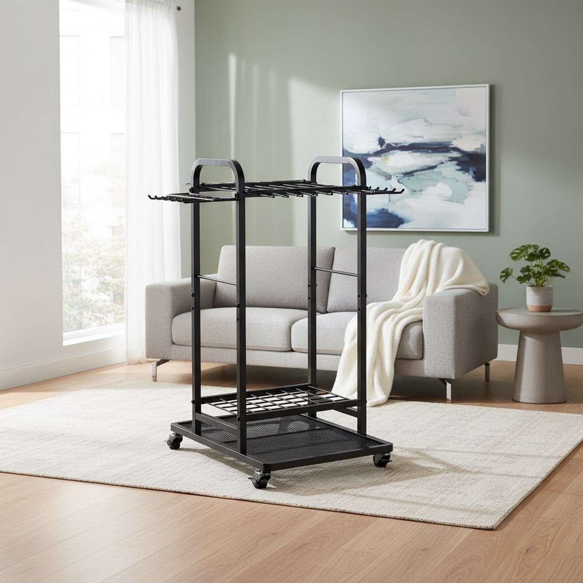 Heavy Duty Garden Tool Cart 3  - Gardening Tools Storage ulasan dan harga