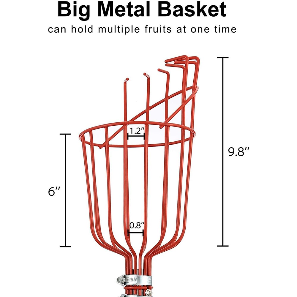 260cm Fruit Picker, Adjustable - Gardening Tools Hand ulasan dan harga
