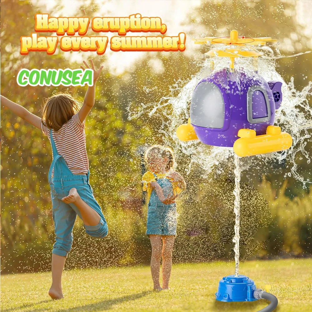 Helicopter Sprinkler Water Toy - Gardening Tools Girly ulasan dan harga
