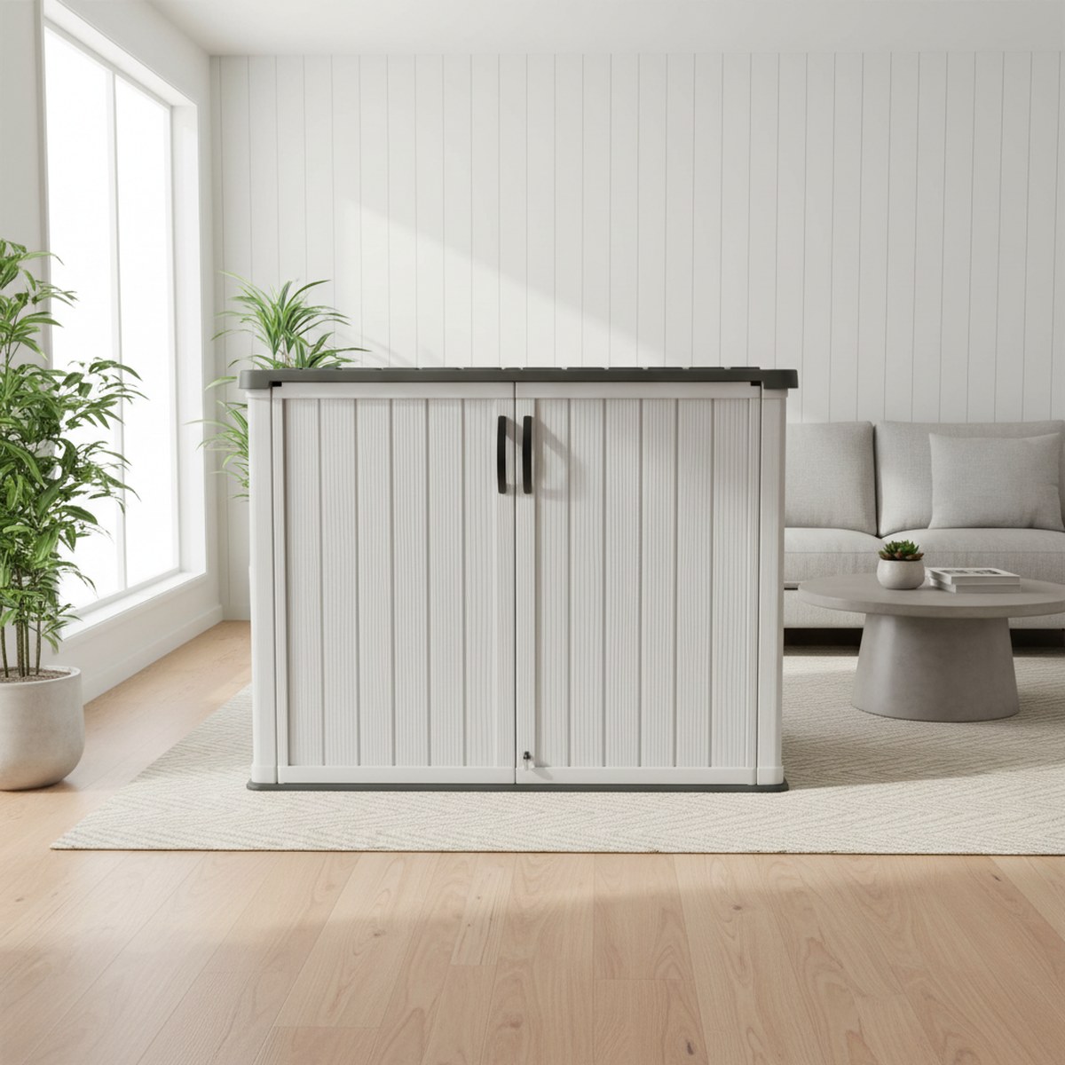 Large Plastic Outdoor Storage  - Gardening Tools Storage ulasan dan harga
